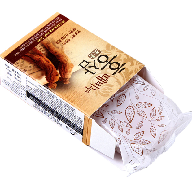 Xà Bông Tắm Mukungwa Red Ginseng Scrub Soap Tinh Chất Hồng Sâm 100g